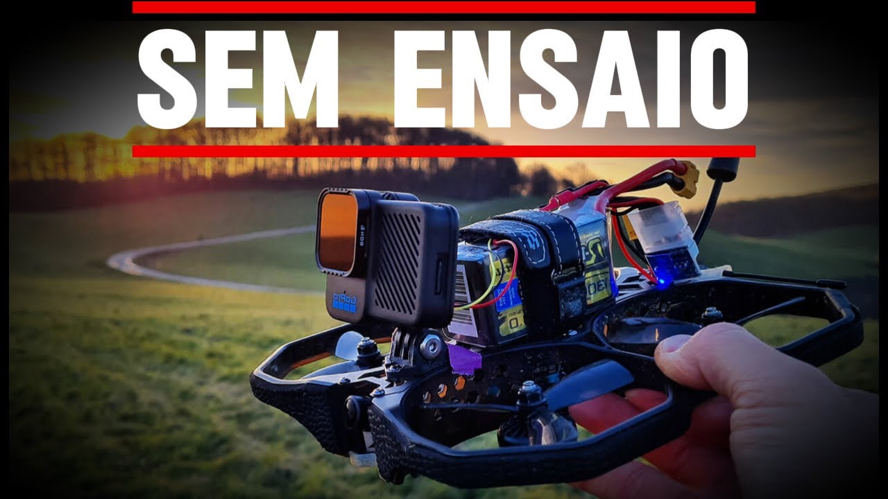 FPV AO VIVO! Sem Ensaio, Sem Edição — Meu Treino Real