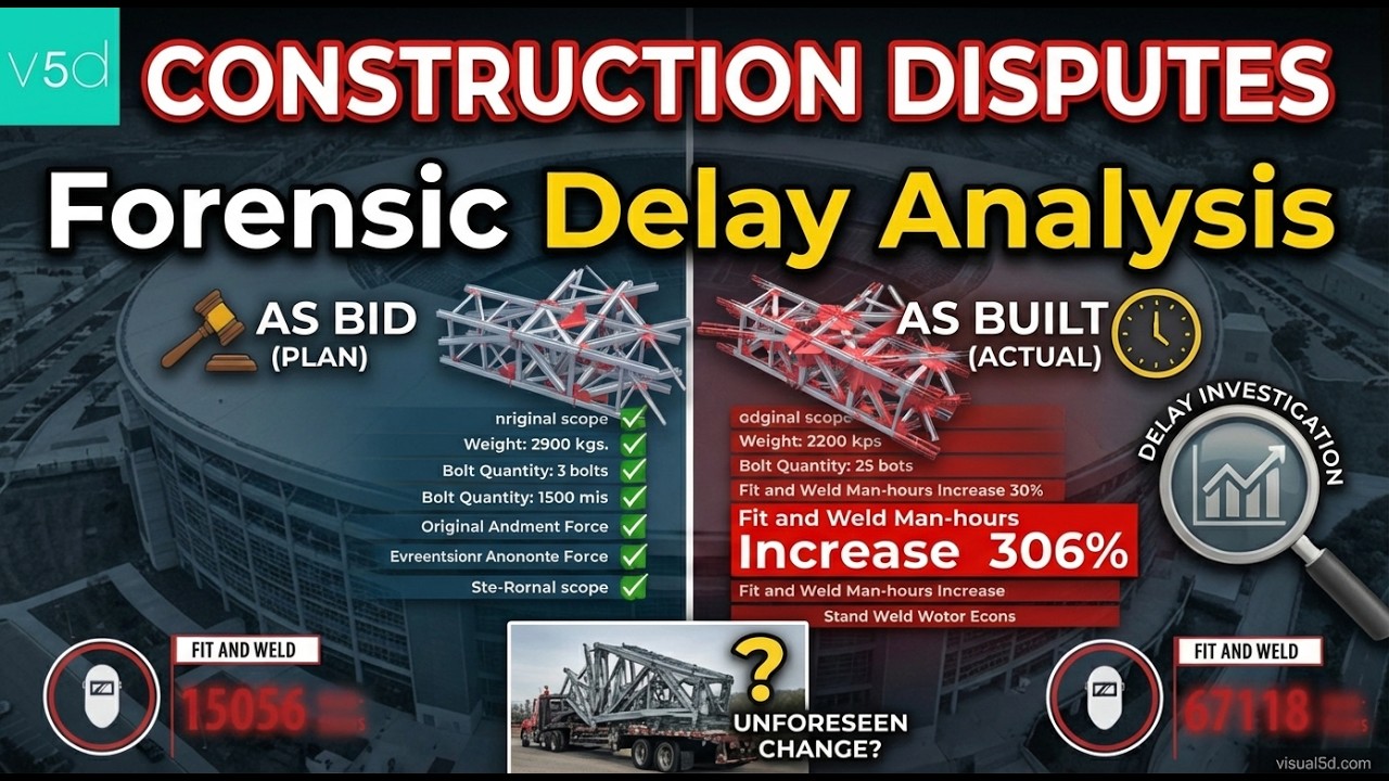 Construction disputes:  Forensic Delay Analysis