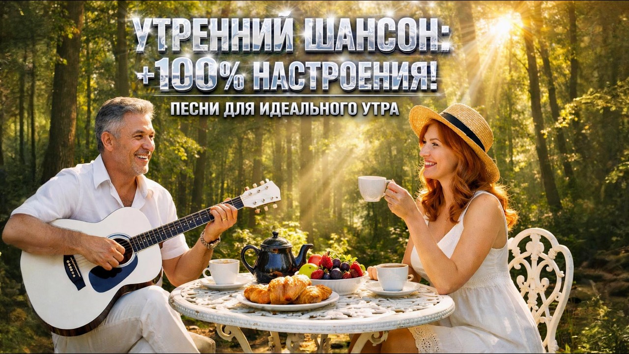 Утренний ШАНСОН ☀️ Заряд Позитива на Весь День