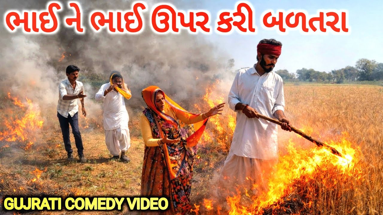ભાઈ ને ભાઈ ઊપર કરી બળતરા || GUJARATI COMEDY VIDEO || RAMDHANI-OFFICLAL 