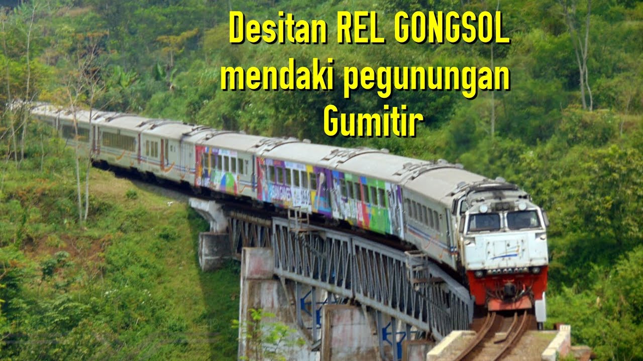 Membelah hutan~Gunung Gumitir_jalur Kereta extreme Trip Mutiara timur #2