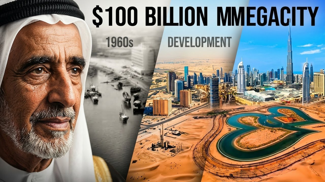 From Desert to $100 Billion Megacity in 50 Years! (Dubai UAE)