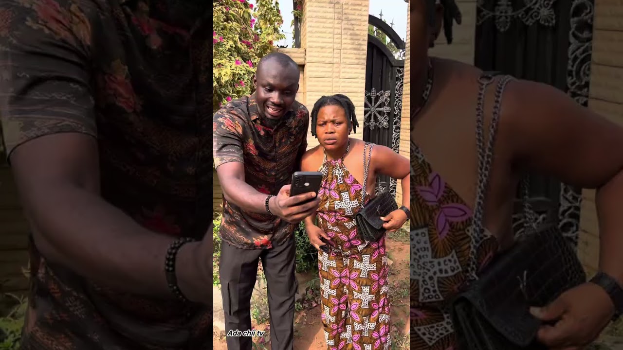 ￼ I know believe my girlfriend go out this way #gaming  #nollywood  #skit 