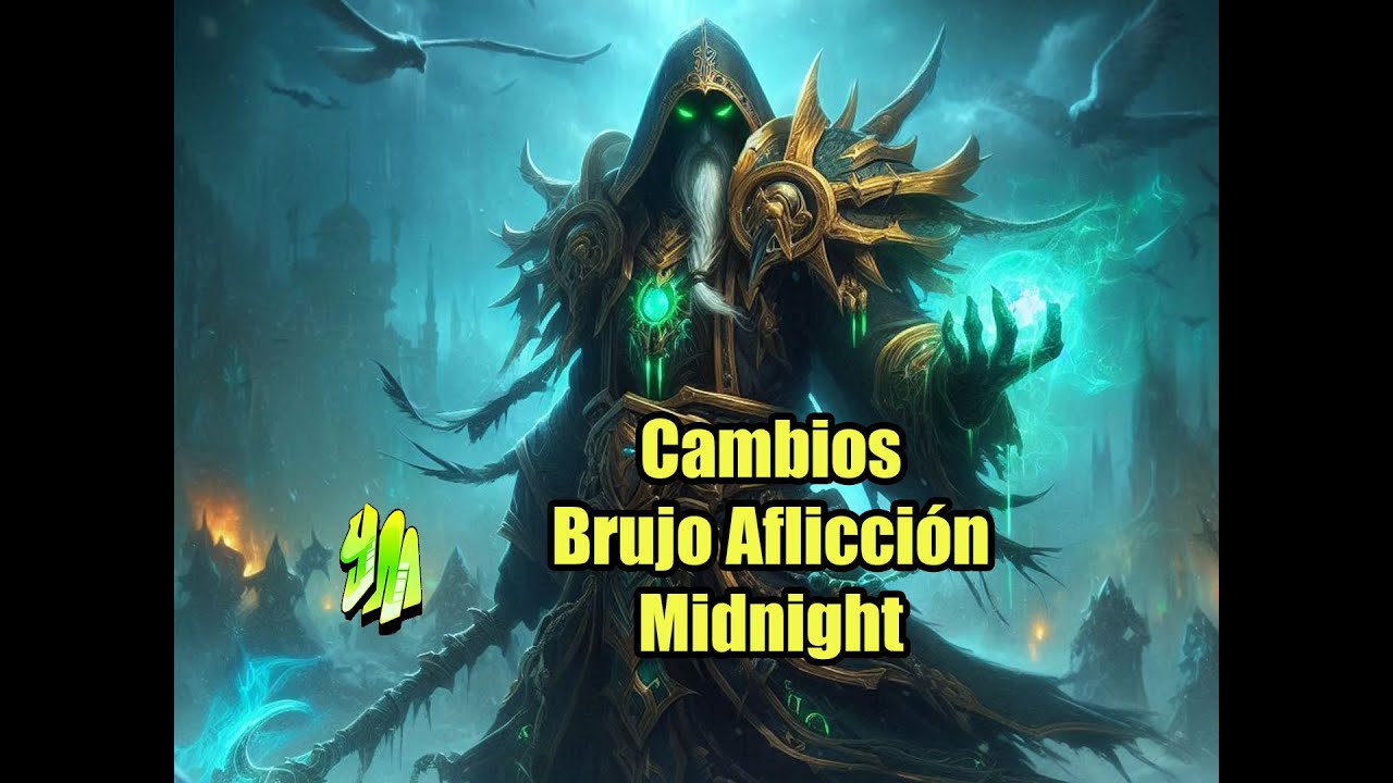 Cambios En el brujo Aflicción para Midnight