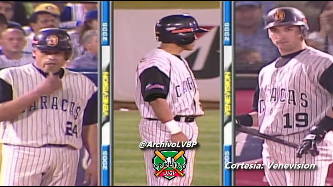 Marco Scutaro empata sensacionalmente el Juego - Leones del Caracas vs Nav. del Magallanes 2005-2006