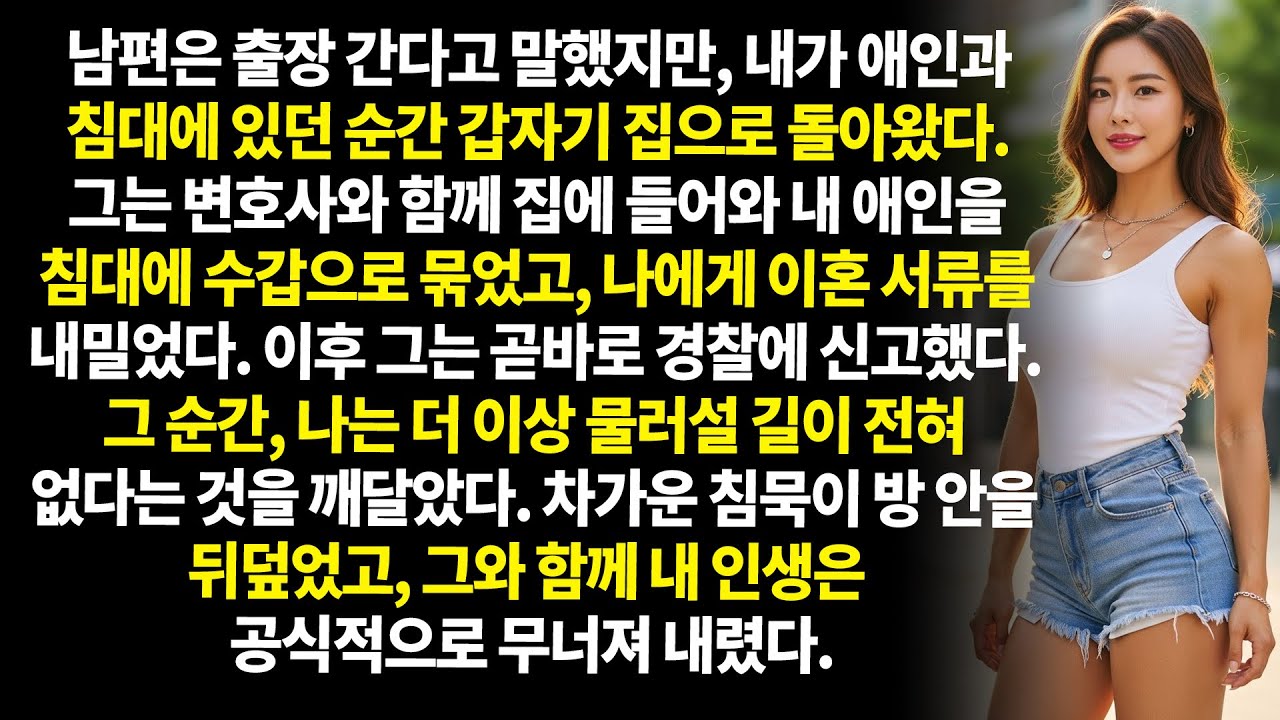 복수: 전문 변호사인 남편 ⚖️ — 법정에서 불륜 아내를 완전히 무너뜨린 뒤 💔 그녀를 버렸다 🔥