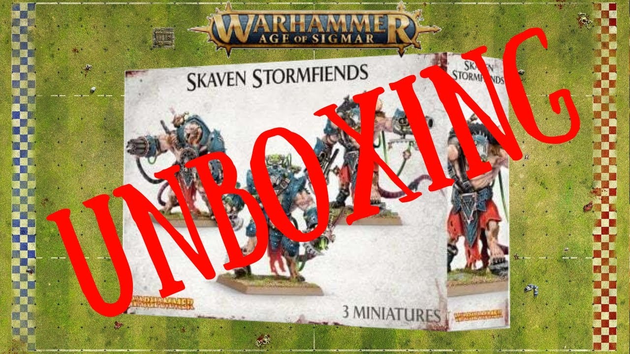 Skaven Stormfiend Unboxing