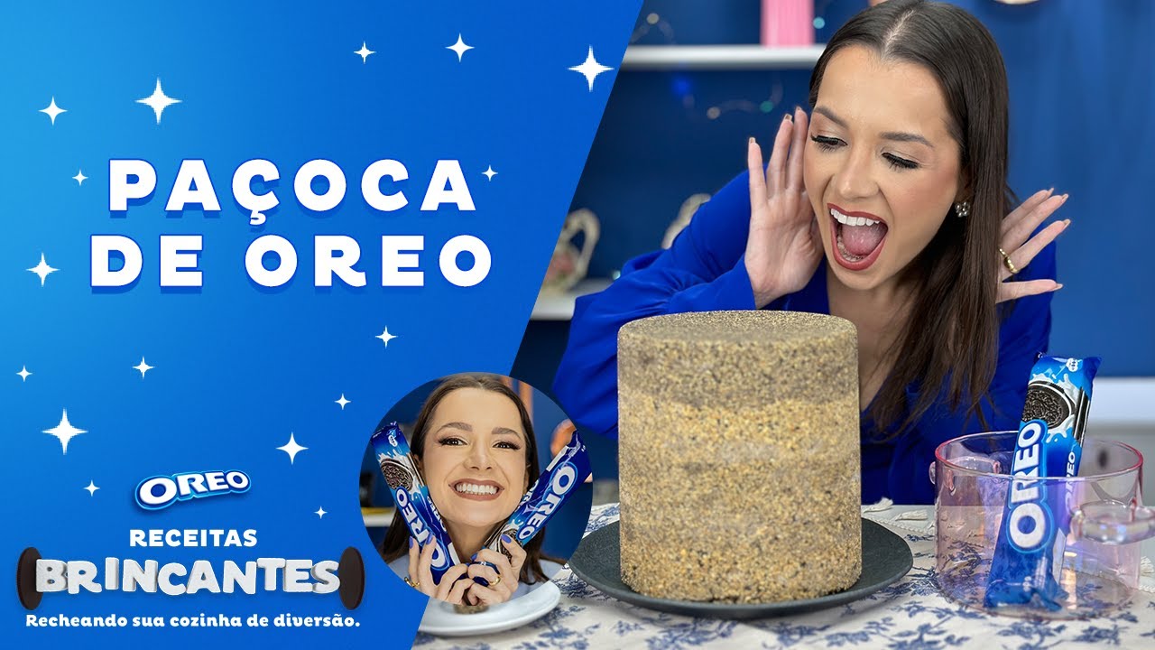 PAÇOCA GIGANTE DE OREO PARA FESTA JUNINA | @vivicake-real