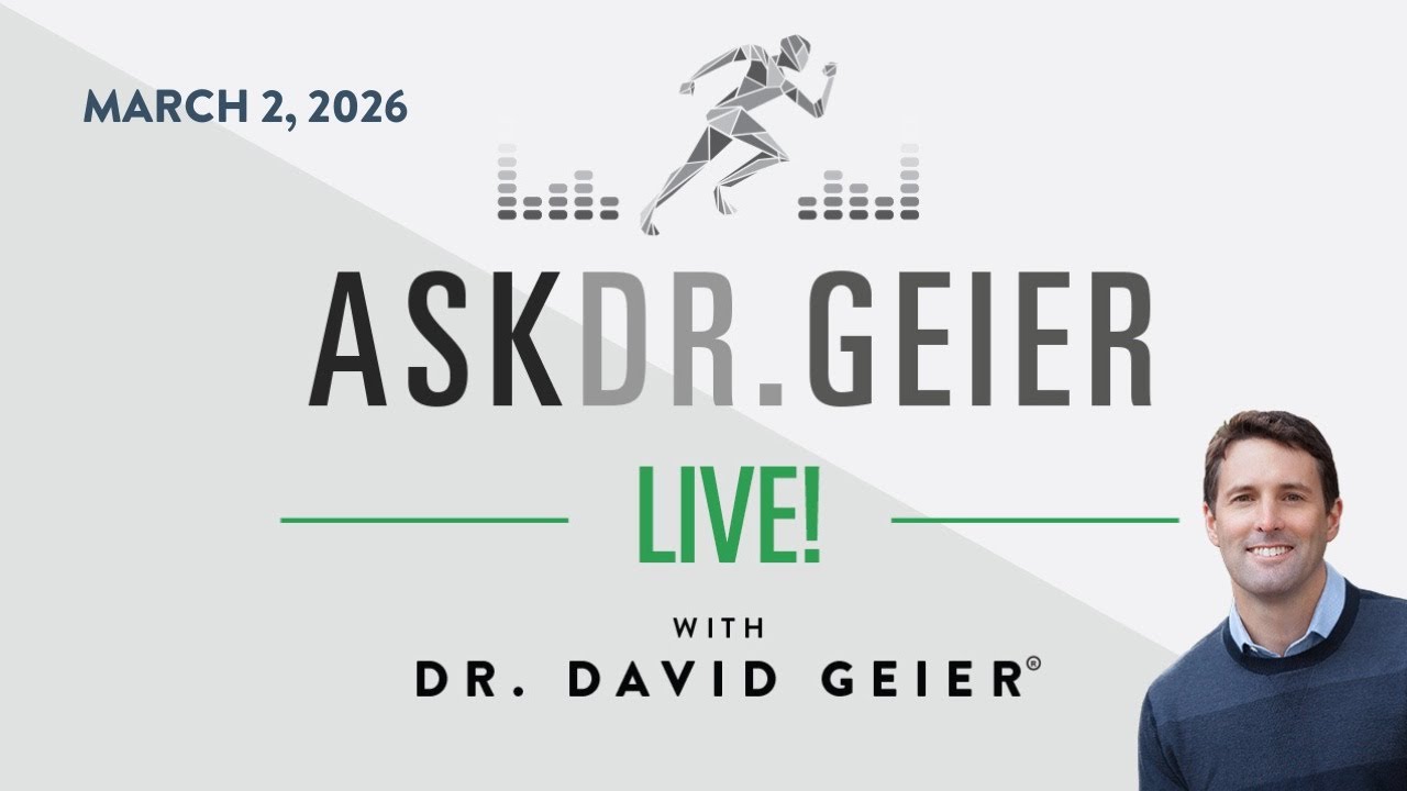 Ask Dr. Geier! March 2, 2026