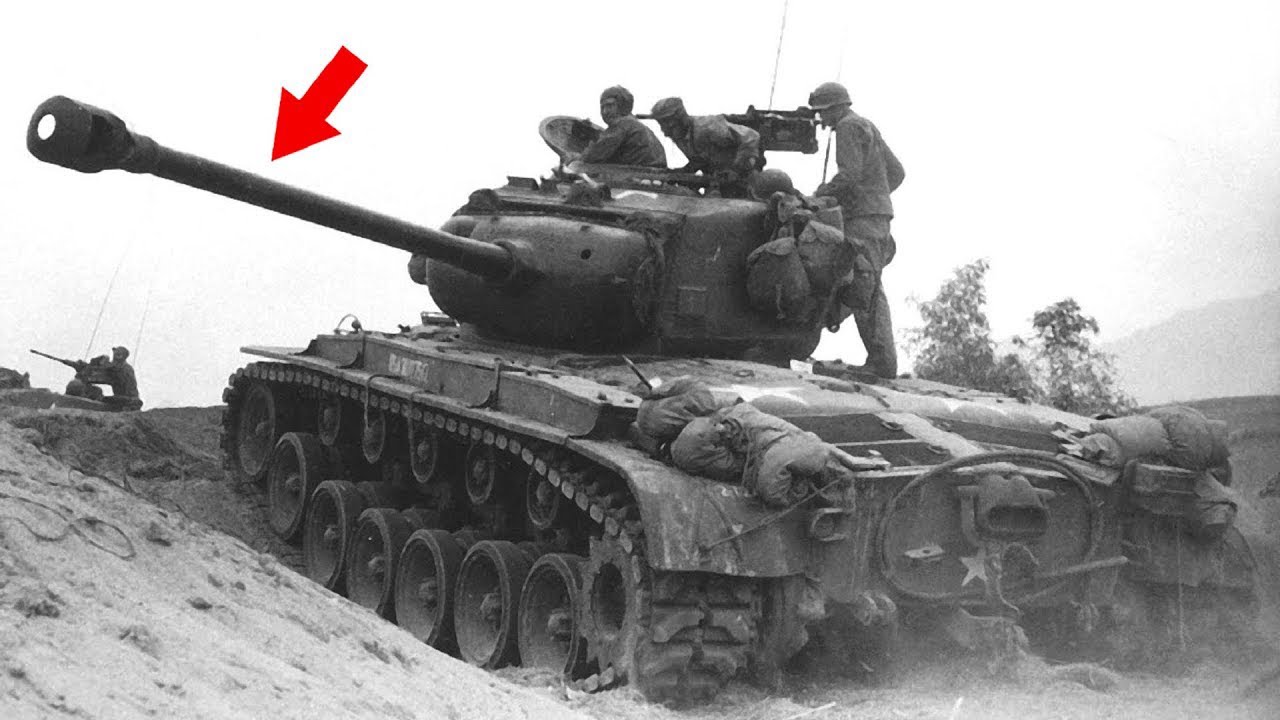 Les Tankistes Allemands Se Moquaient Du Pershing Américain — Jusqu’À Ce Que Son Canon De 90 Mm