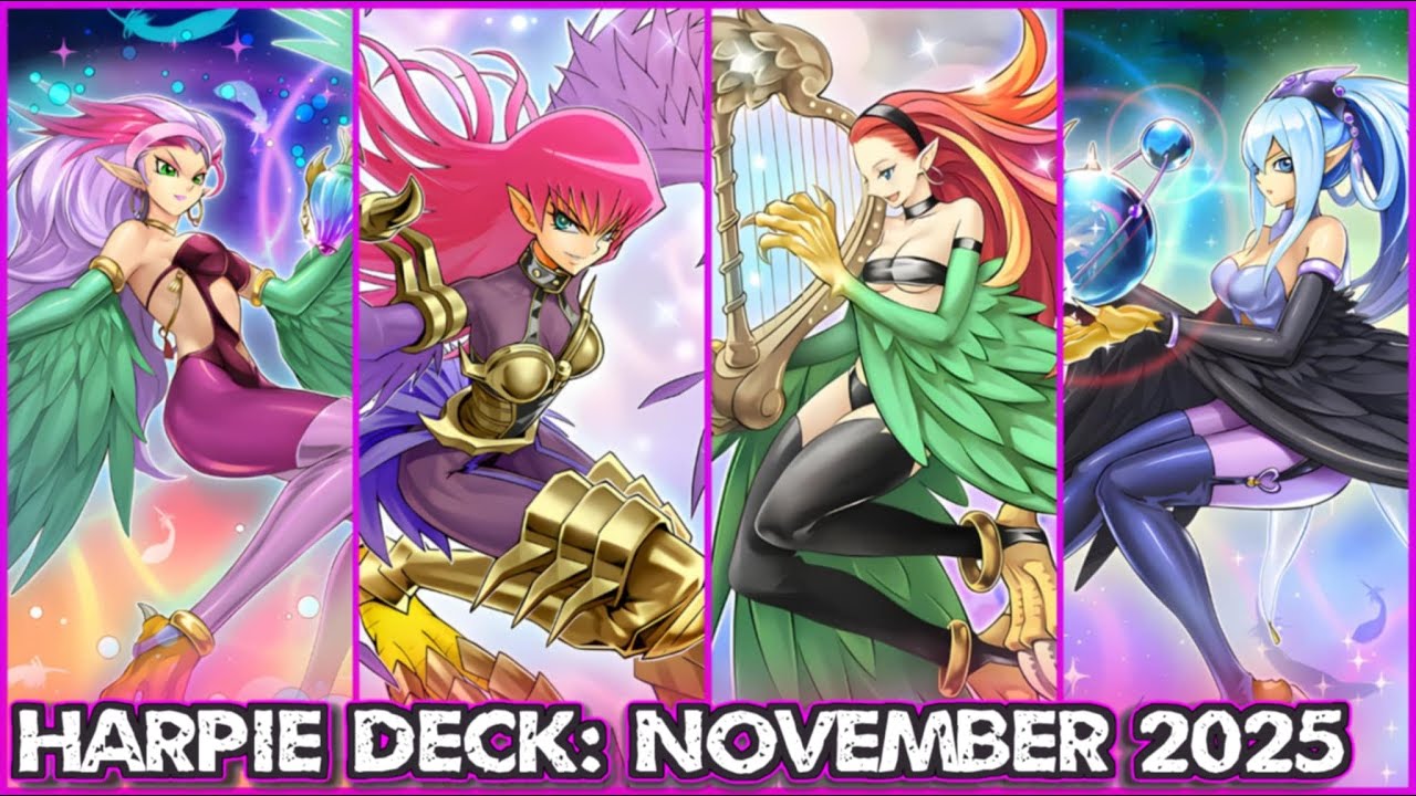 Yu-Gi-Oh! – Harpie Deck | Decklist & Test Plays (2025–2026)