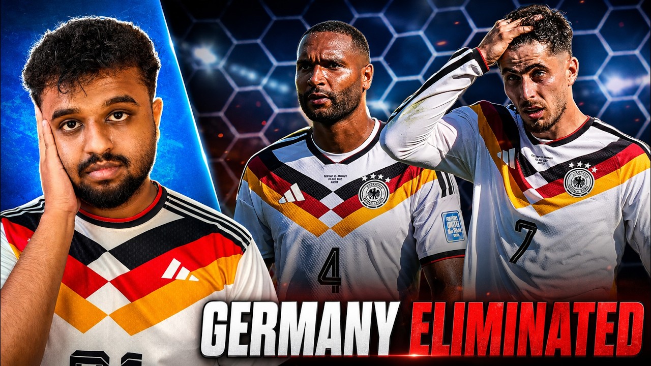 Paraguay Eliminated Germany | World Cup 2026 Is Over For Me 💔