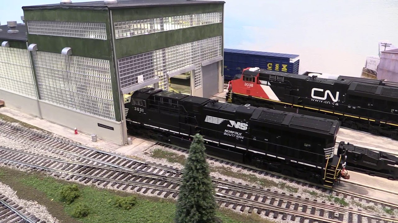 Awesome HO Scale Kevin's modern layout 2019 Part 2