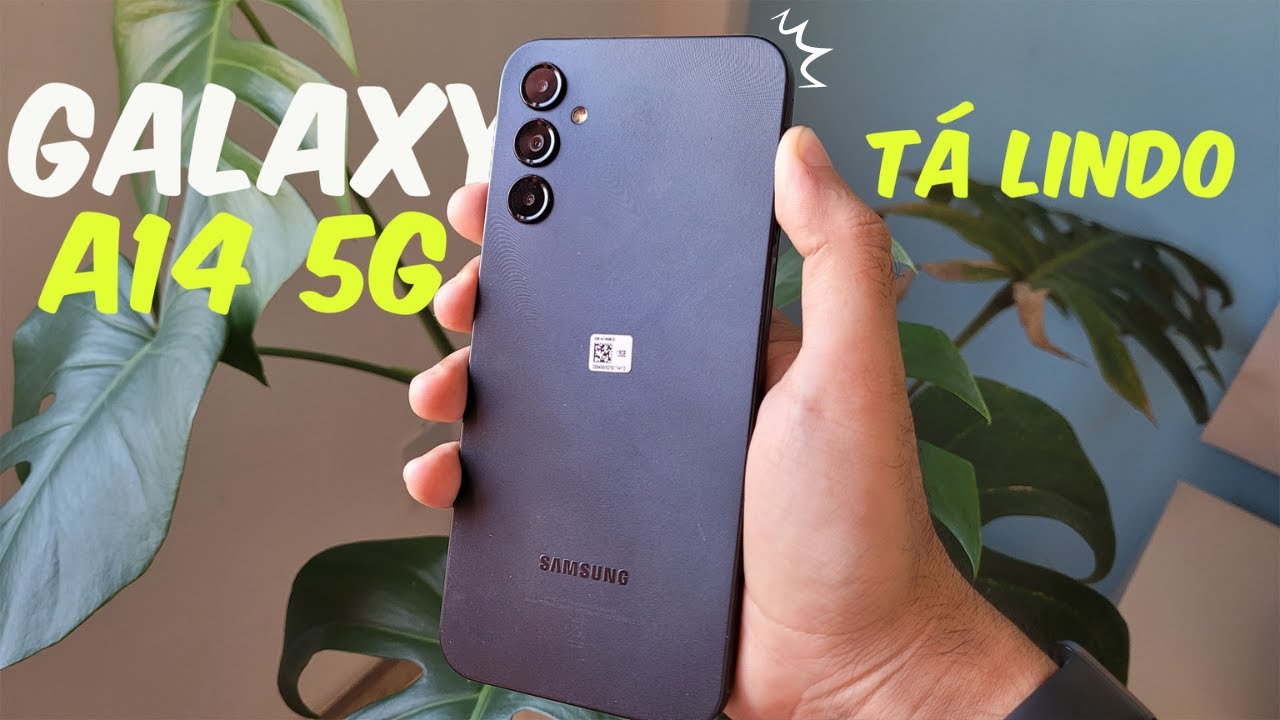 [unboxing e primeiras impressões] Galaxy A14 5G - TÁ IGUAL AO S23 😎