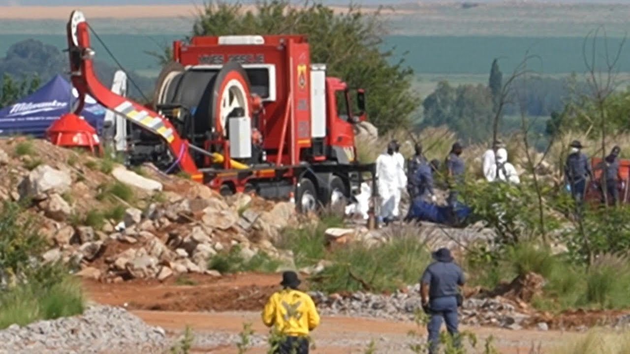 Operation underway to retrieve illegal miners from S. African mine | AFP