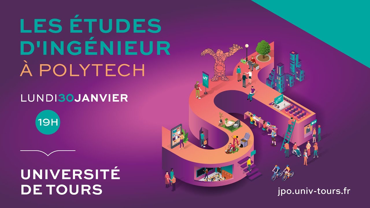 Les études d'ingénieur à Polytech Tours