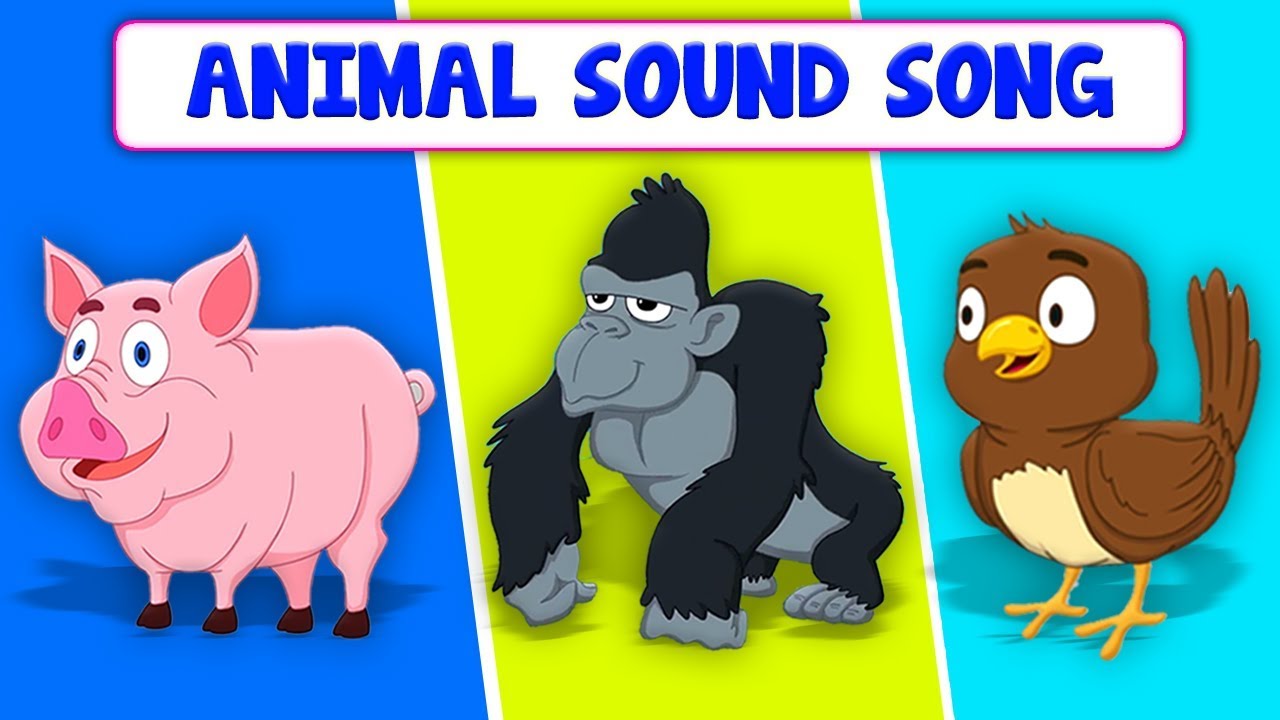 animali suono canzone | filastrocche per bambini | i Versi degli Animali per bambini | Animal Sounds
