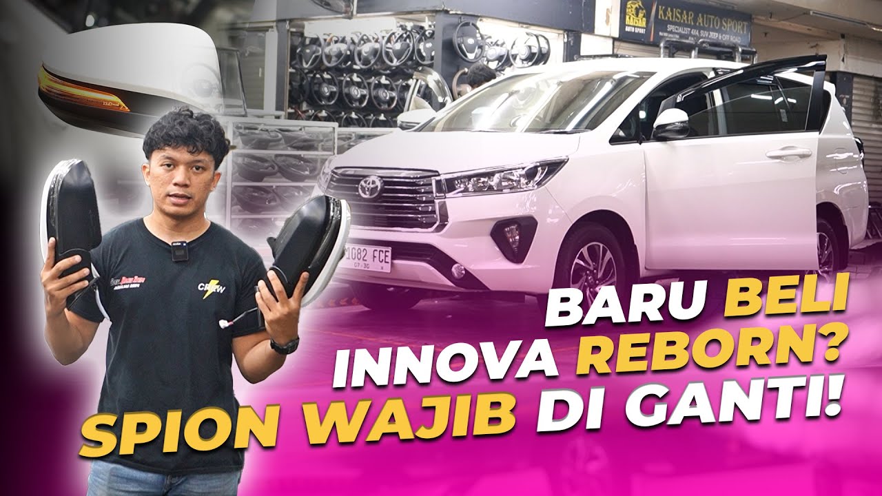 TAHUN 2025 MASIH MODIFIKASI SPION INNOVA, KOK BISA ??? 🤯