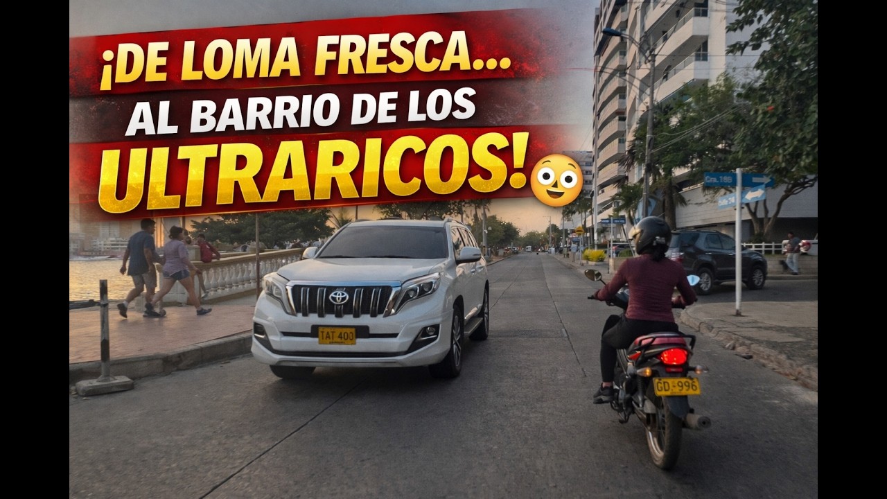 ¡ESTE RECORRIDO MOSTRÓ DOS CIUDADES DISTINTAS! - Loma Fresca a Manga en minutos.
