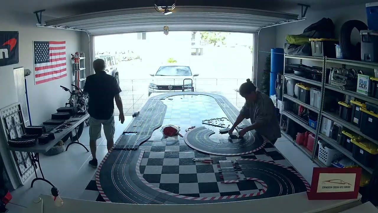 Carrera Slot Car portable table Set up
