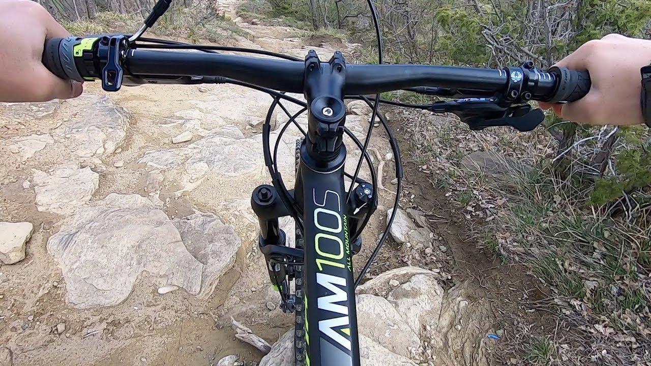 TEST ROCKRIDER AM100S SULLA PISTA DH TALAMELLO