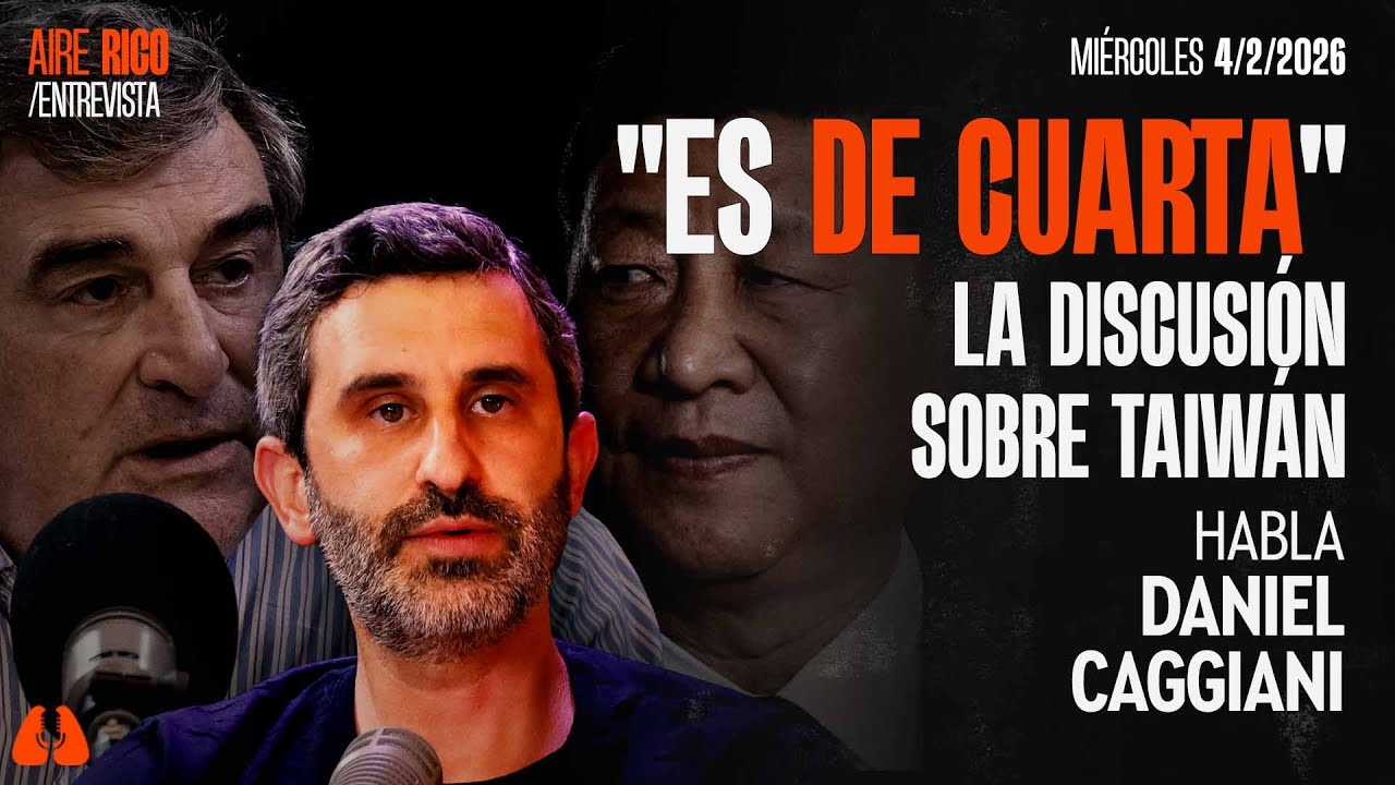 #AireRico | ¿LA BATALLA CULTURAL EXISTE? PARA DANIEL CAGGIANI NO | 2/2/2026