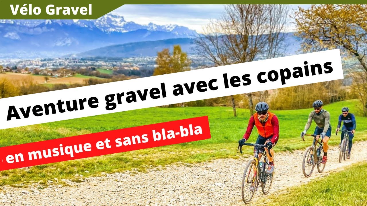 Gravel en groupe dans la campagne d’Annecy 😎