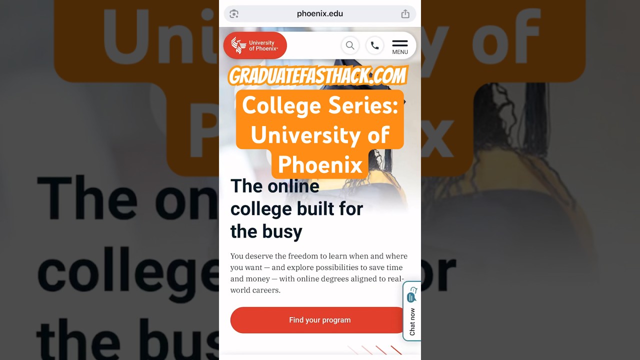 University of Phoenix Accepts 75% Transfer Credits (Graduate Faster!) #graduatecollegefast