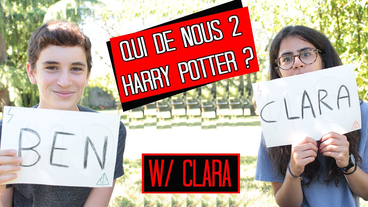 QUI DE NOUS DEUX HARRY POTTER W/ CLARA l HD HPTS