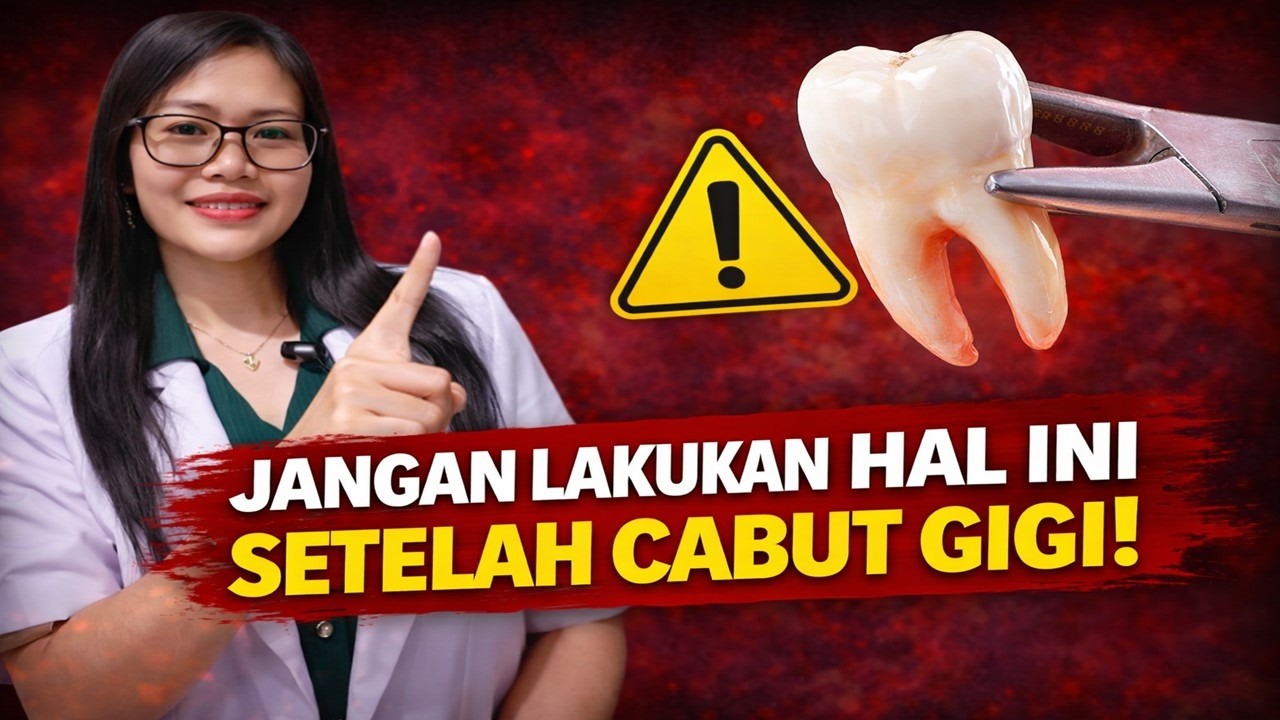 Jangan lakukan hal ini setelah cabut gigi