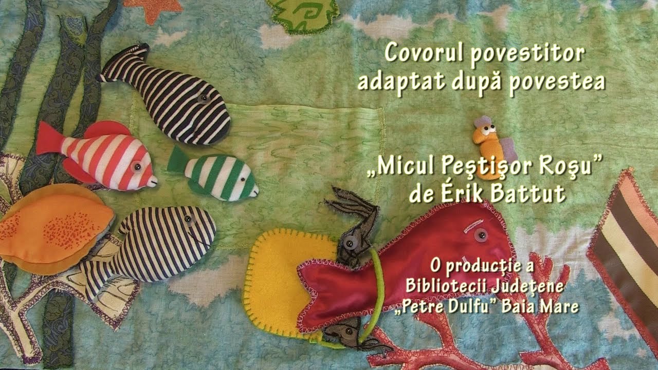 Peştişorul roşu - covor povestitor
