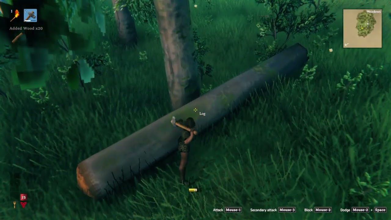 Valheim 1. bölüm. troller goblinler iskeletler ve nicesi.