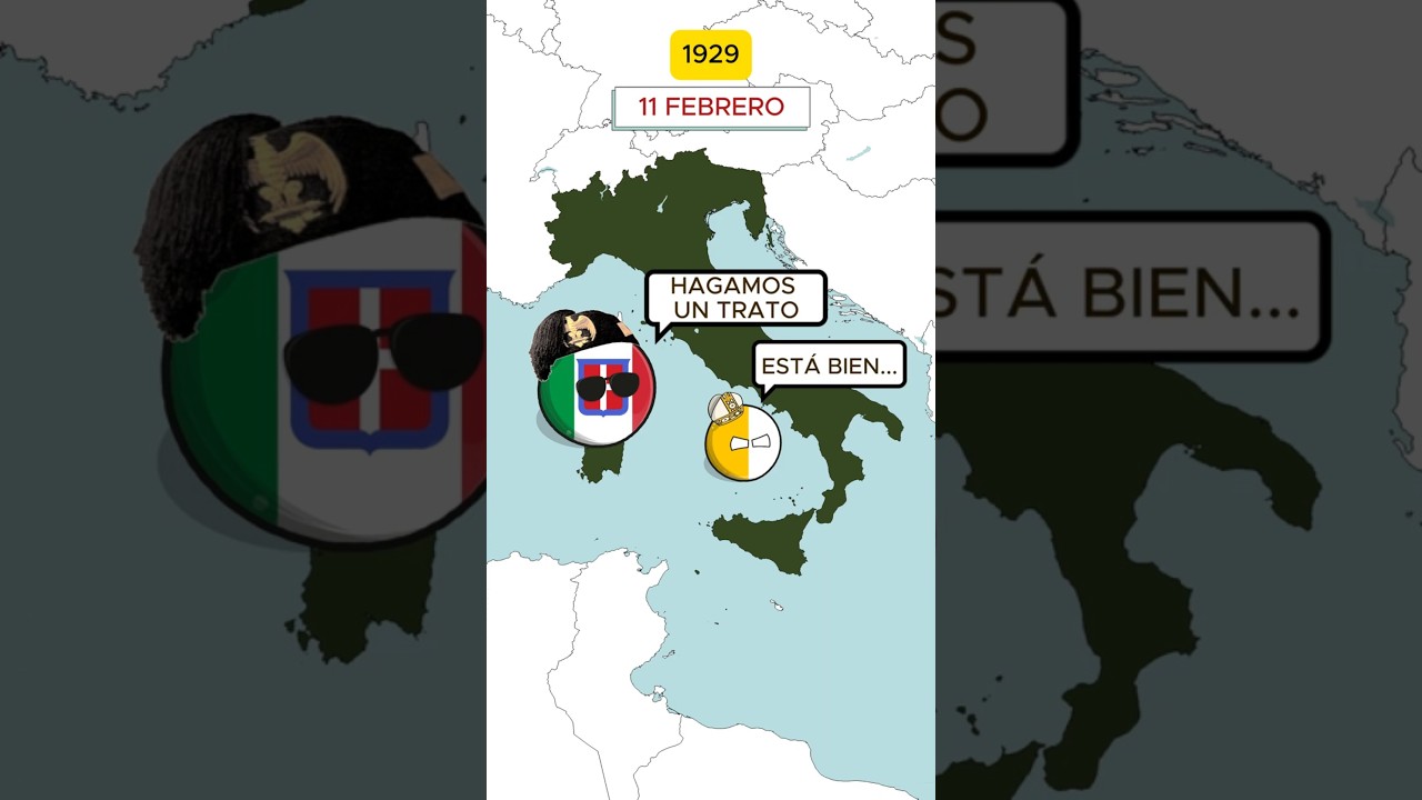 La ciudad del Vaticano 🇻🇦 y los acuerdos de Letr&aacute;n | Cartocurioso #shorts