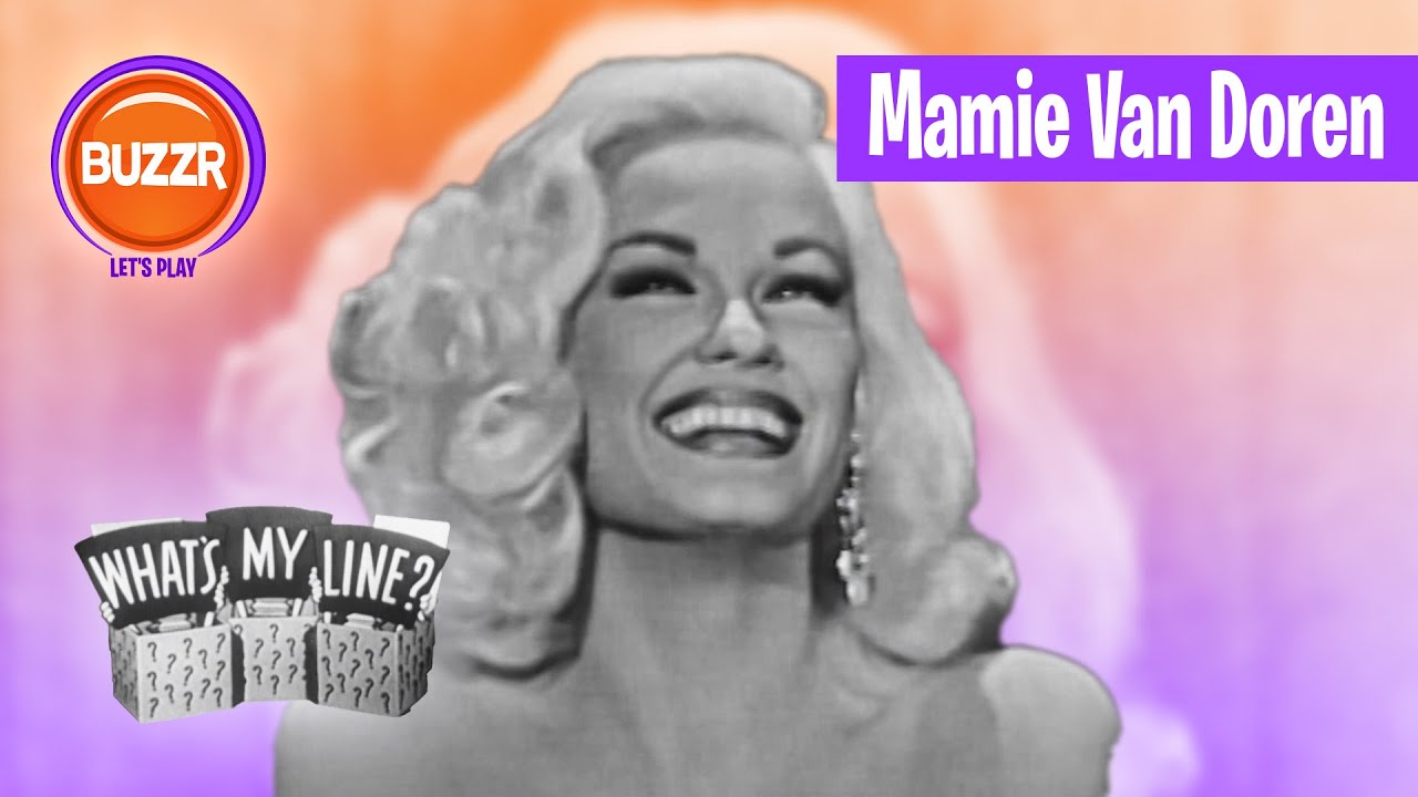 The SEXY and SEDUCTIVE Mamie Van Doren! -1957 What's My Line?| BUZZR