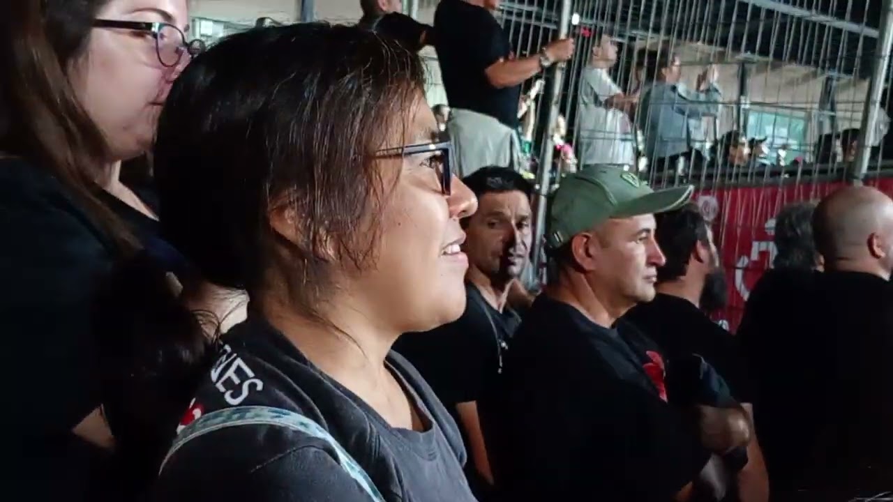 Soledad feliz de ver a su querida banda