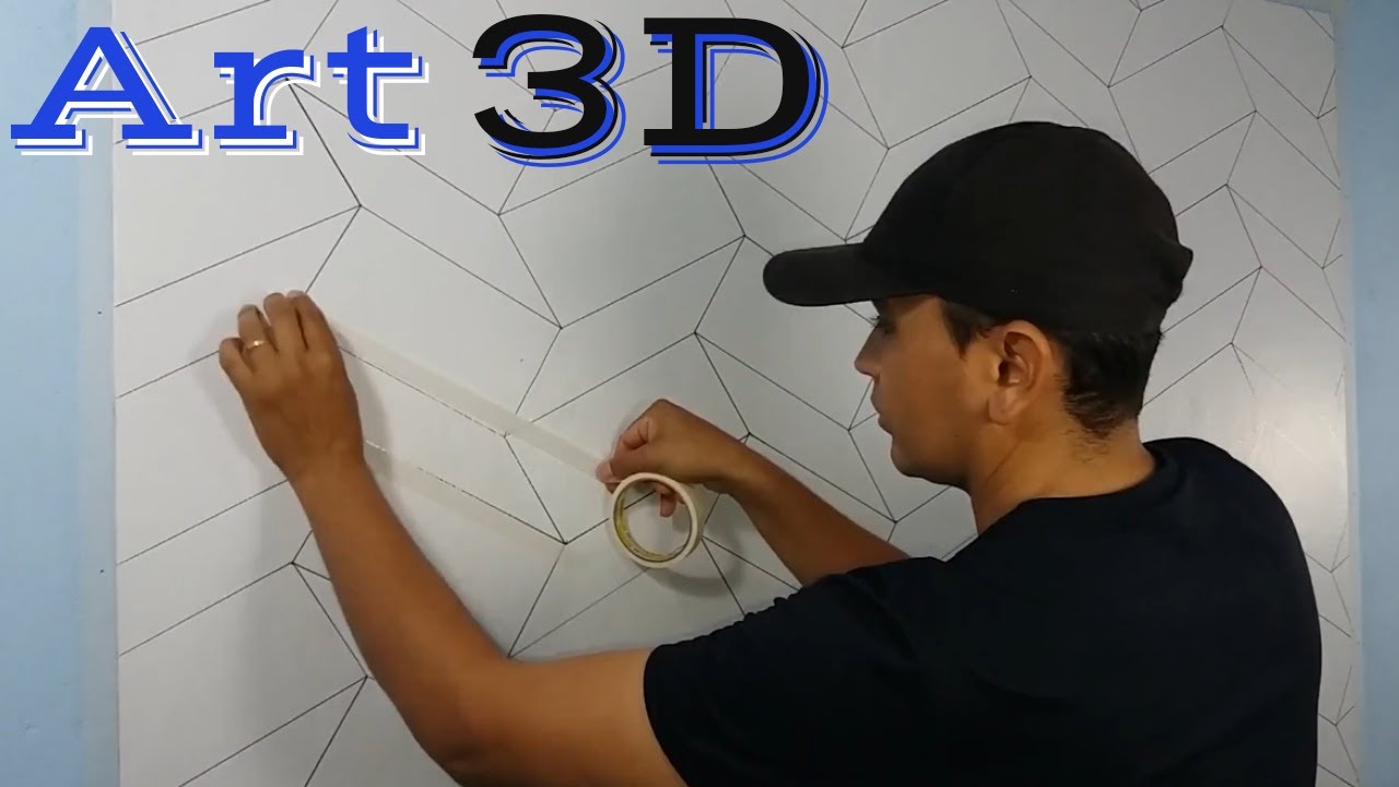 Pintura Efeito 3D, Fácil de Fazer