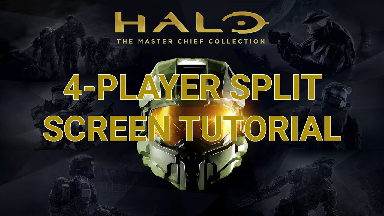 How to play 4-Player Split Screen on Master Chief Collection (Steam Only Tutorial)