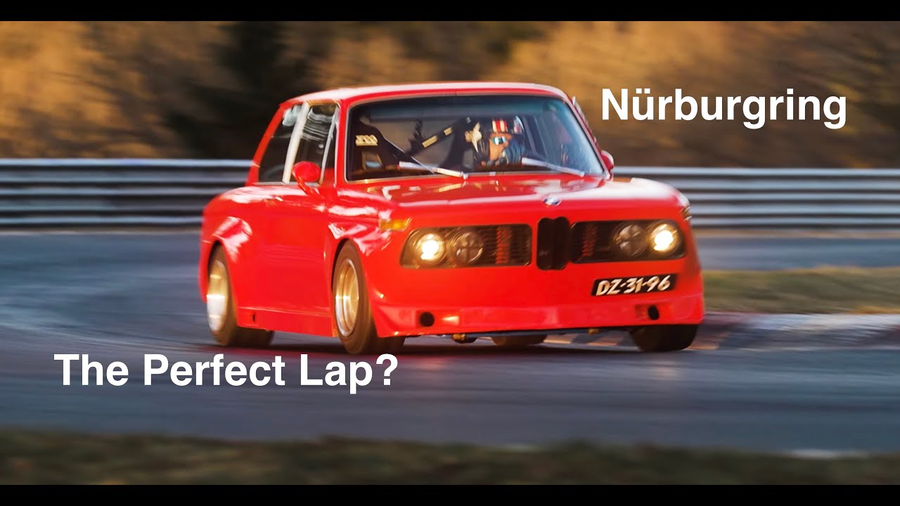 Perfect Lap & Crazy Sound - 50 year Old BMW Flat Out at The Nürburgring