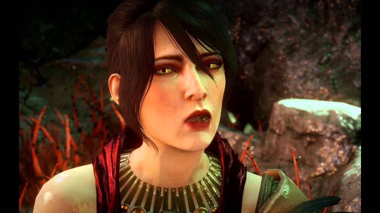 Morrigan, Flemmeth, Old God Baby (Keiran) and the Dalish Inquisitor (The Final Piece Quest)