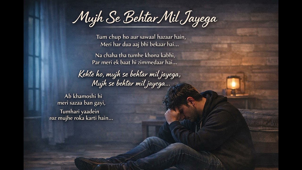 Kehte Ho Mujhse Behtar Mil Jaayega