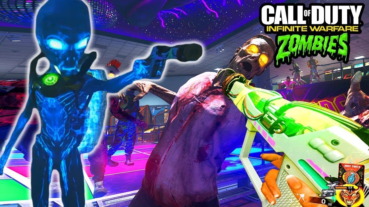 NEW BOSS FIGHT ONLY HALLOWEEN GAMEMODE!!! - INFINITE WARFARE ZOMBIES HALLOWEEN GAMEPLAY