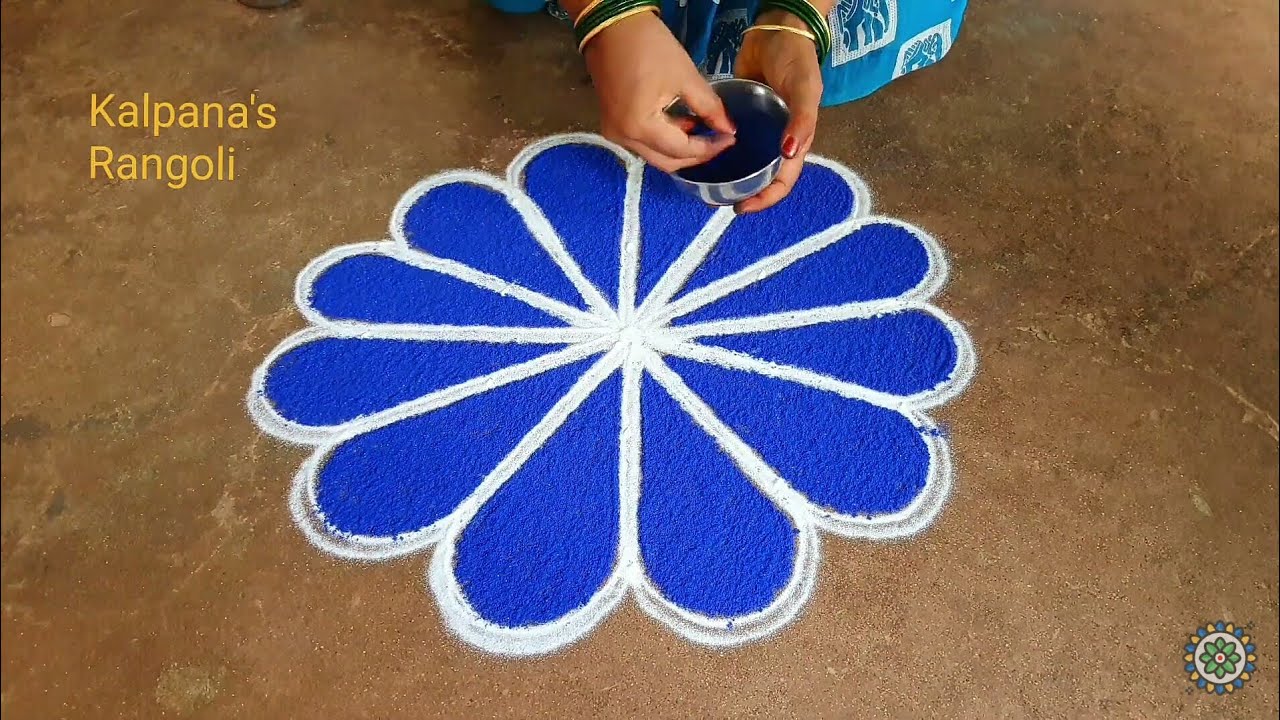 Sankaranthi special chukkalu muggulu/ 5×3/ easy rangoli design Margazhi Matham special kollam