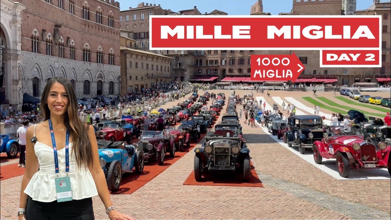 Mille Miglia Day 2: Bologna→Roma via Futa & Raticosa #classiccars #carshow #roadtrip #rome