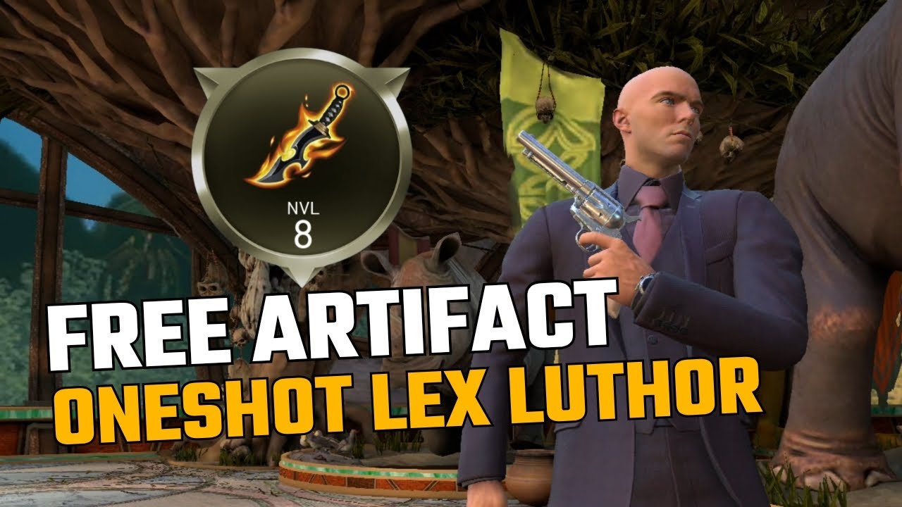 KAMIDOGU DAGGER IN LEX LUTHOR ONESHOT INJUSTICE 2 MOBILE