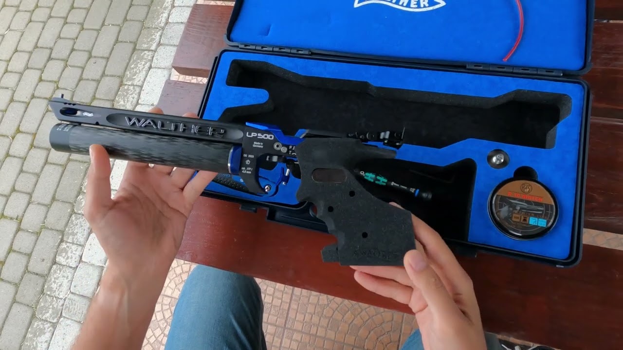 Walther LP500 Meister Manufactur Blue 5D grip