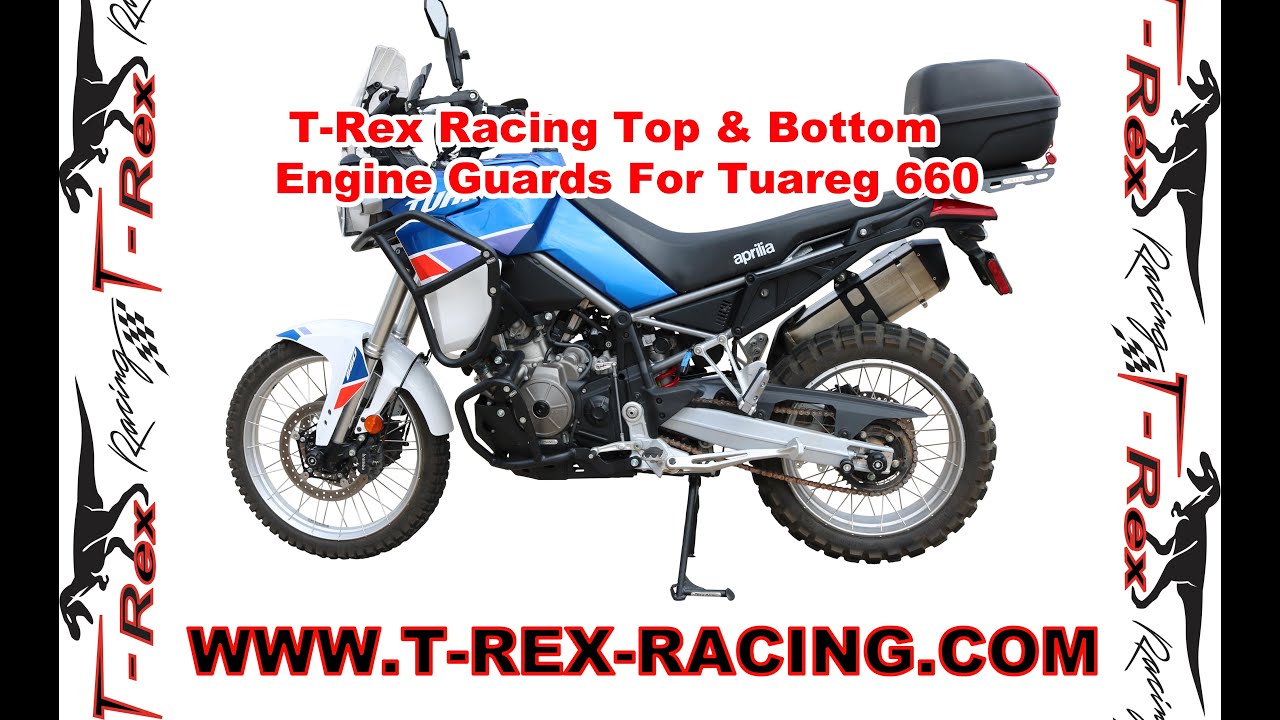 Верхняя и нижняя защита двигателя T-Rex Racing для Aprilia Tuareg 660