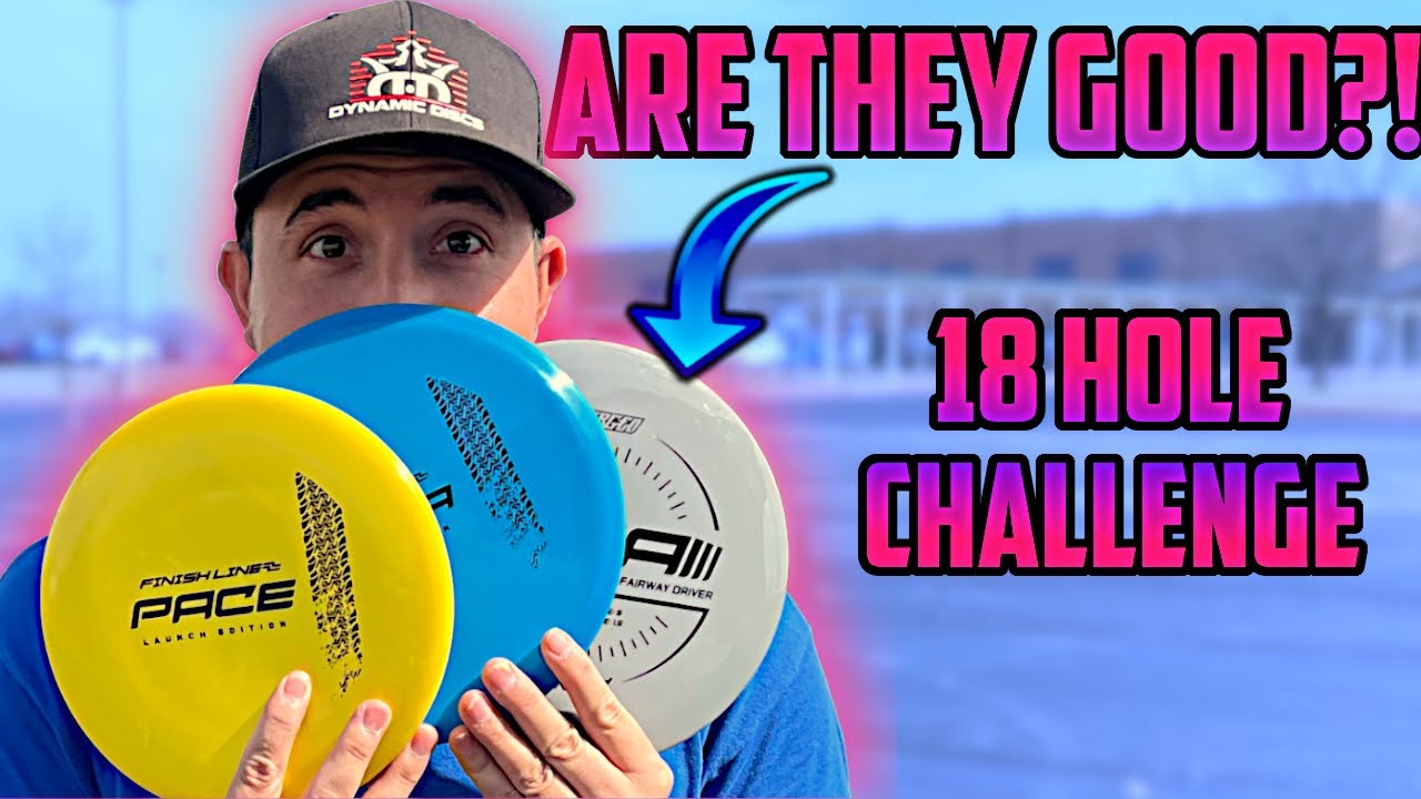 How Good Is Drew Gibsons Line Of Discs??? | 18 Hole Challenge w/ Finish Lines Discs at Twin Bridges