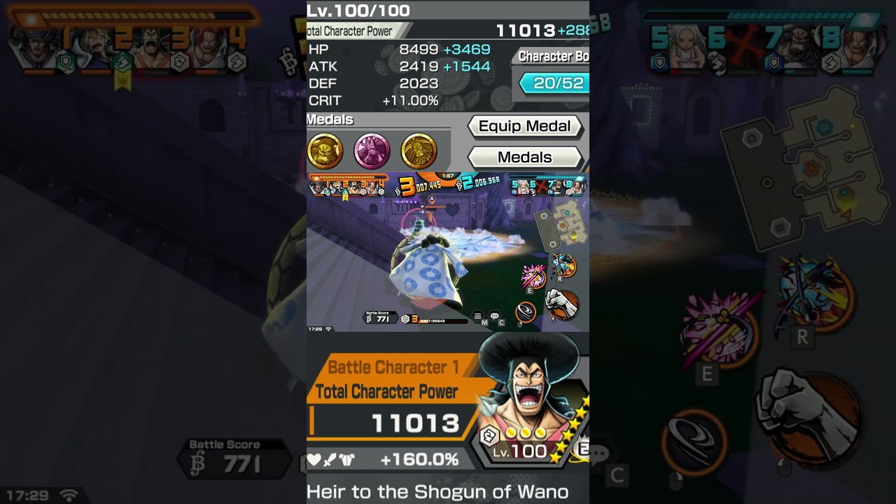 ALWAYS PLAY SMART  ODEN VS SHANKS  #onepiece #bountyrush #onepiecebountyrush #opbr #opbrgameplay