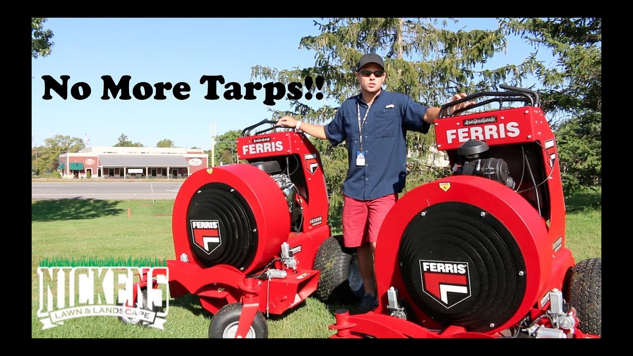 Leaf Removal CAN BE EASY?! Check This Out! Ferris & Billy Goat Equipment