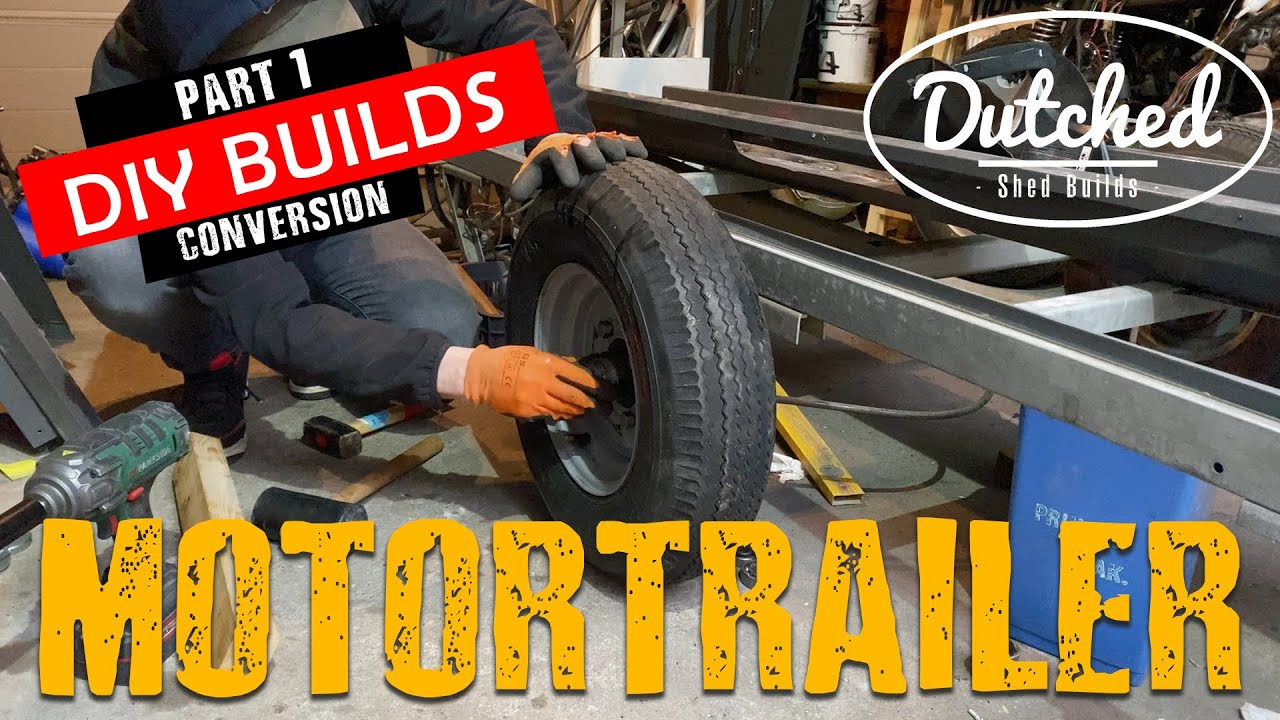 DIY Motorcycle trailer 1
